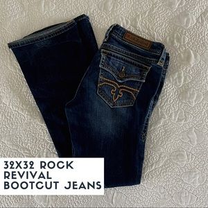 32x32 Rock Revival Jessica Boot Jeans